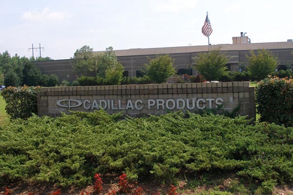 cadillac products packaging company location dallas, ga